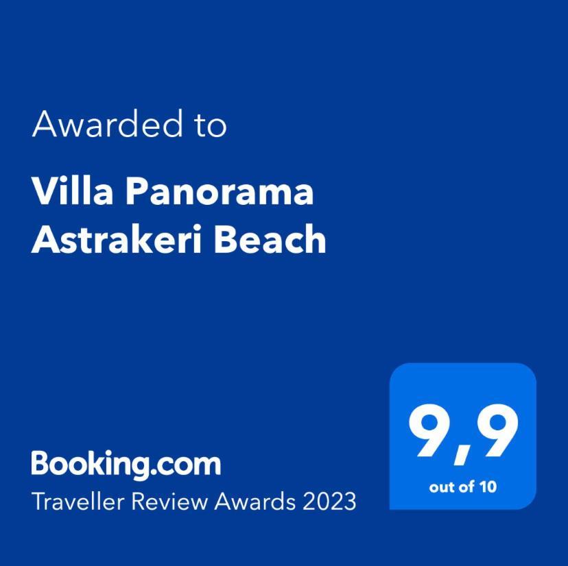 Villa Panorama Astrakeri Beach Exterior foto